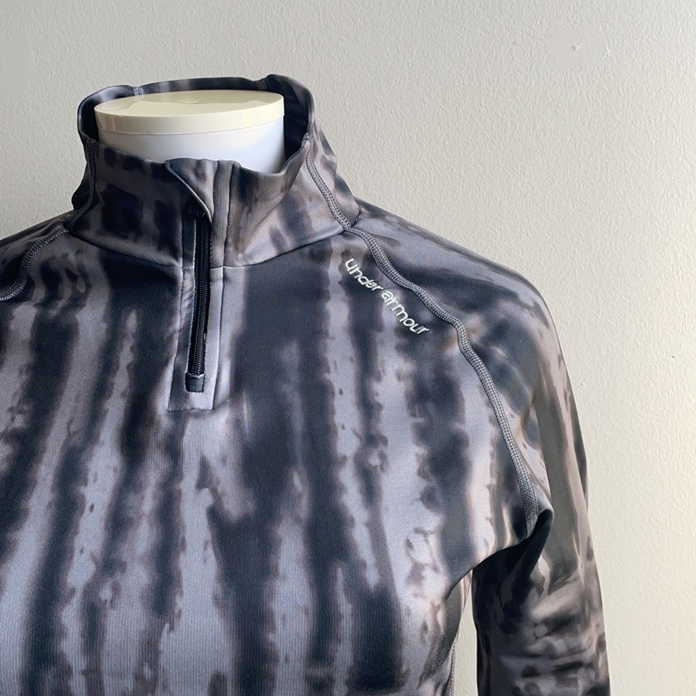Under Armour Cold Gear Insulated Grey Athletic Top - Picture 2 of 8